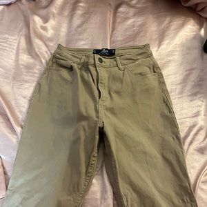 Khaki Hollister jeans